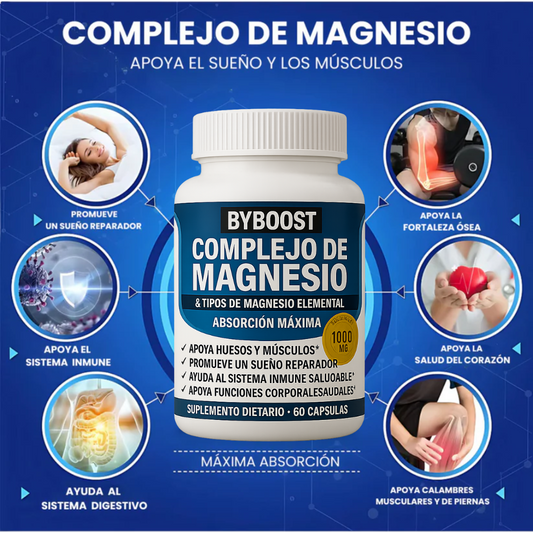 Complejo de Magnesio Premium ByBoost® Vital