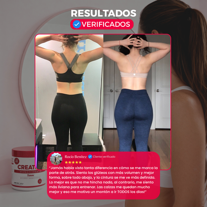 Creatina Para Mujeres | Glúteos Firmes +Fuerza +Piel jóven